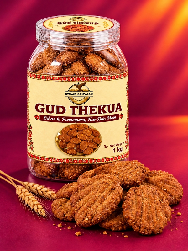 Pure Desi Ghee Gud Thekua 500g