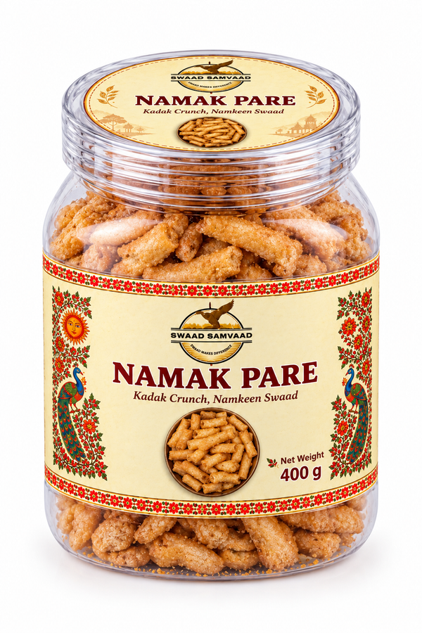 Combo Pack of 1 Gud Thekua 500g & 1 Namak Pare 400g