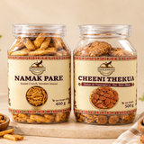 Combo Pack of 1 Cheeni Thekua 500g & 1 Namak Pare 400g thumbnail 1