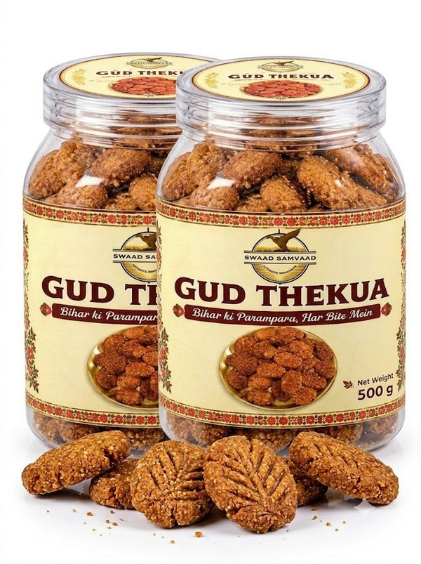 Pure Desi Ghee Gud Thekua 1 Kg